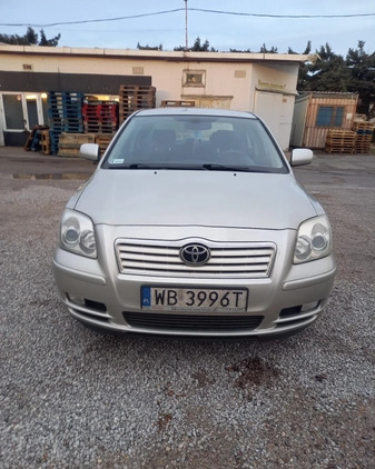 Toyota Avensis cena 14000 przebieg: 207171, rok produkcji 2003 z Warszawa małe 92